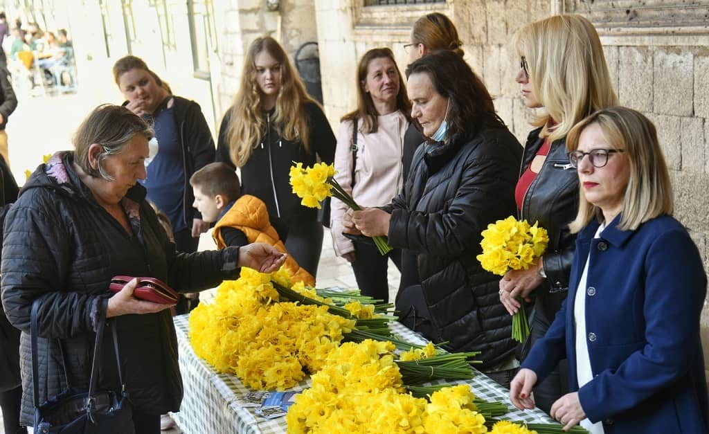 Dan narcisa obilježen i na Stradunu 2022